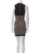 Balmain Wool Mini Dress
