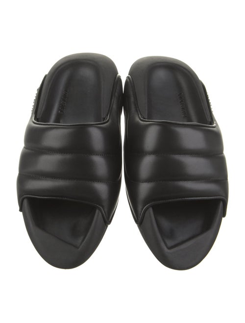 Balmain Leather Slides
