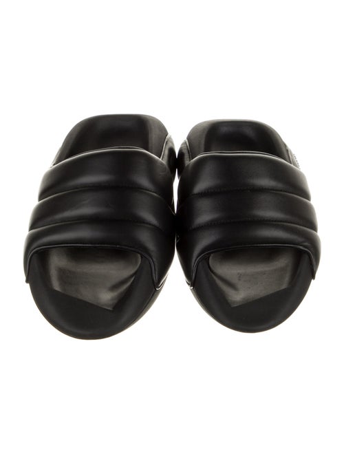 Balmain Leather Slides
