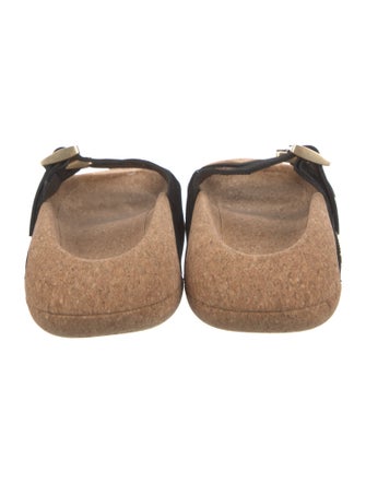 Balmain Suede Slides