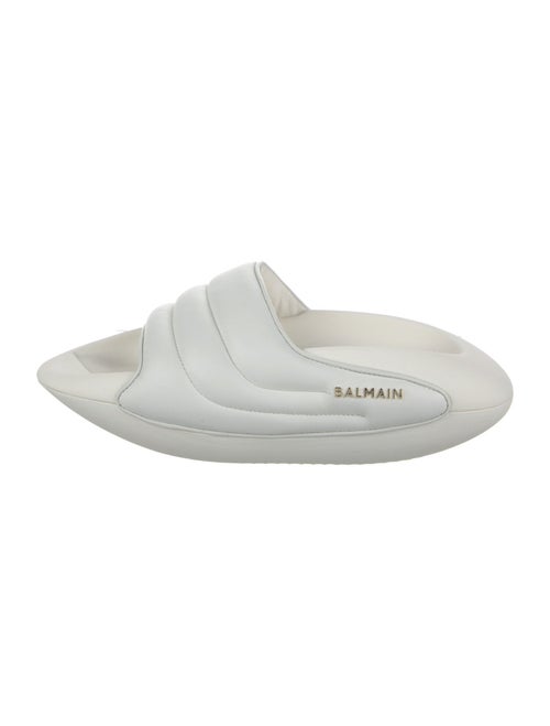 Balmain Leather Slides