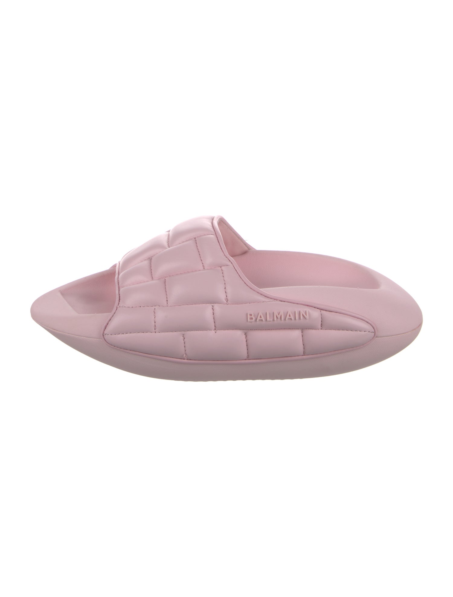 Balmain Leather Slides