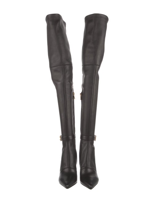 Balmain Leather Sock Boots