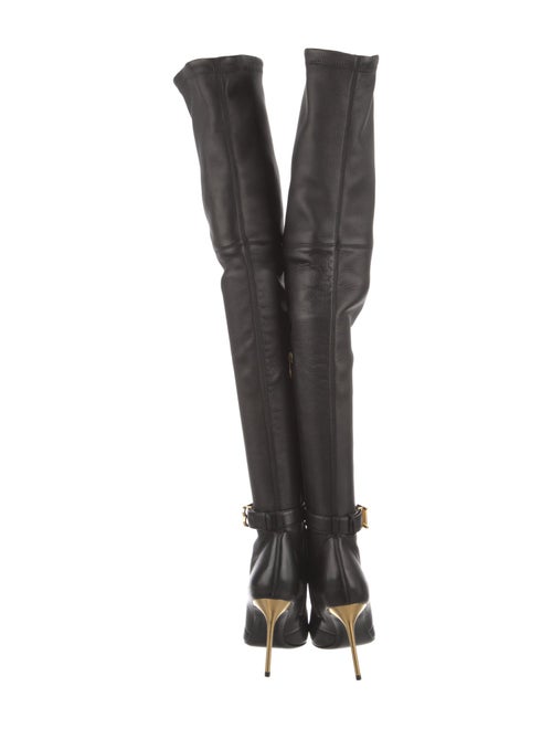 Balmain Leather Sock Boots