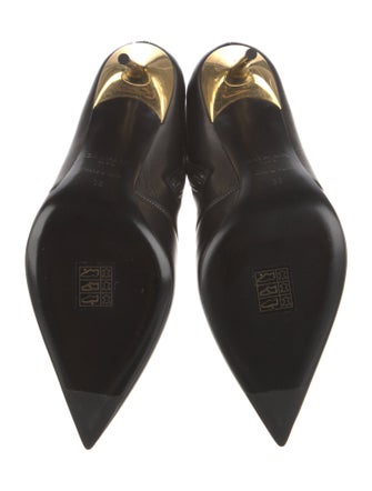 Balmain Leather Sock Boots