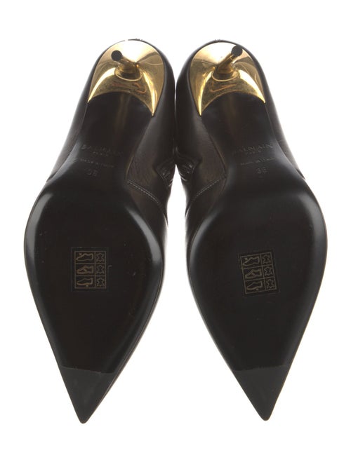 Balmain Leather Sock Boots