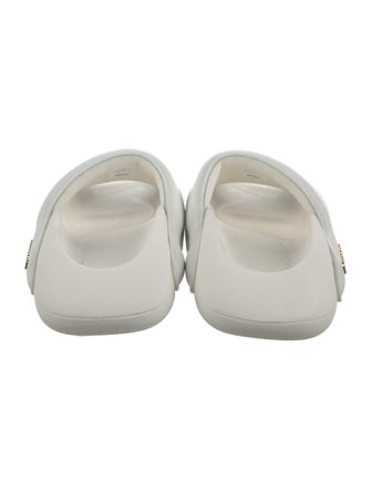 Balmain Leather Slides