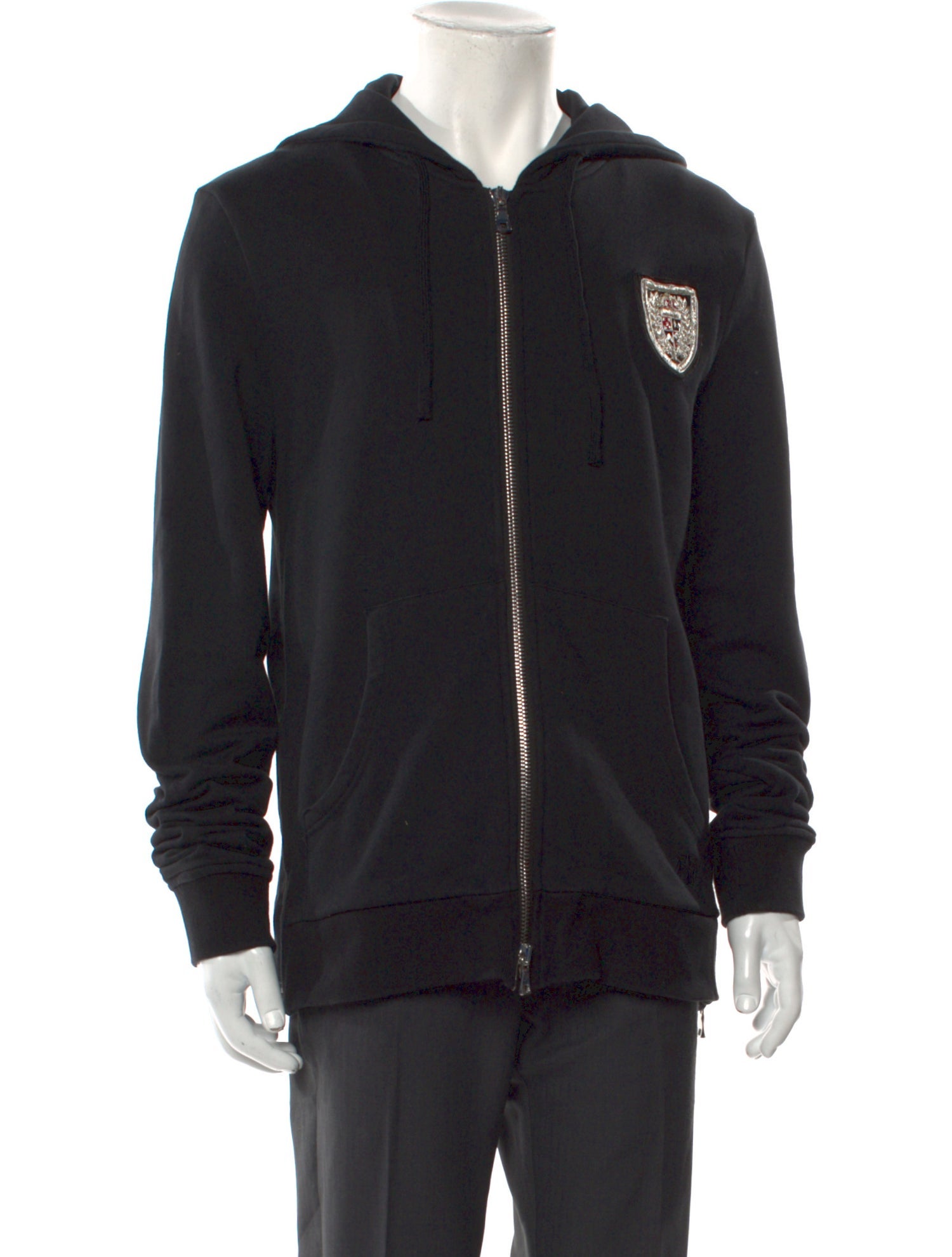 Balmain Crew Neck Long Sleeve Hoodie