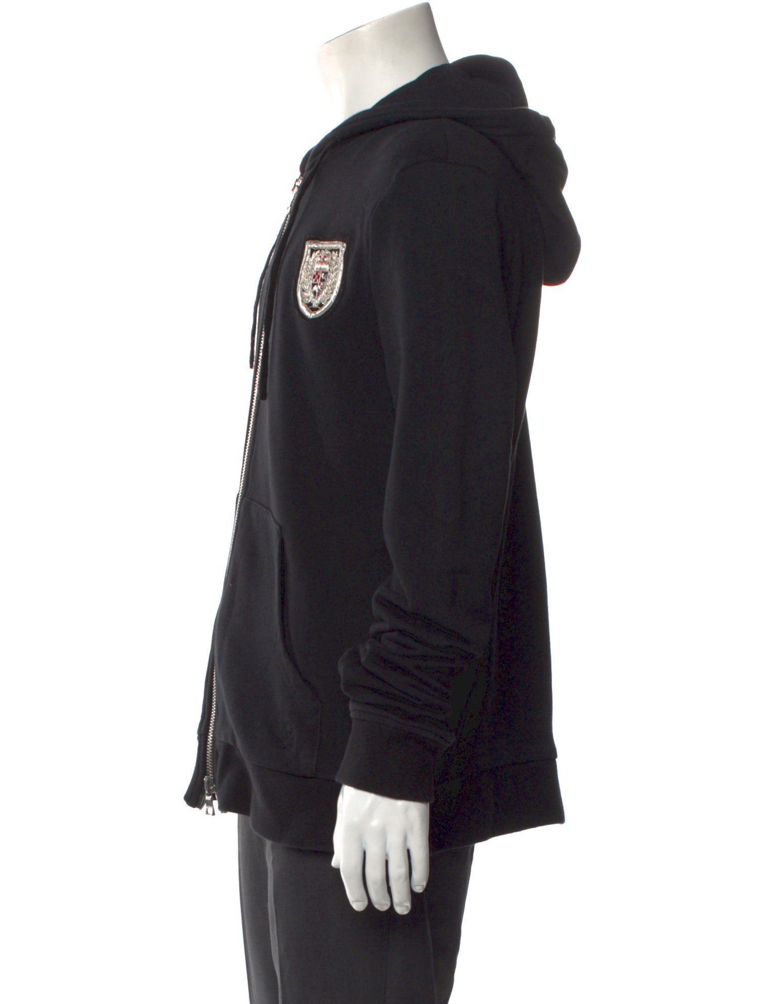 Balmain Crew Neck Long Sleeve Hoodie