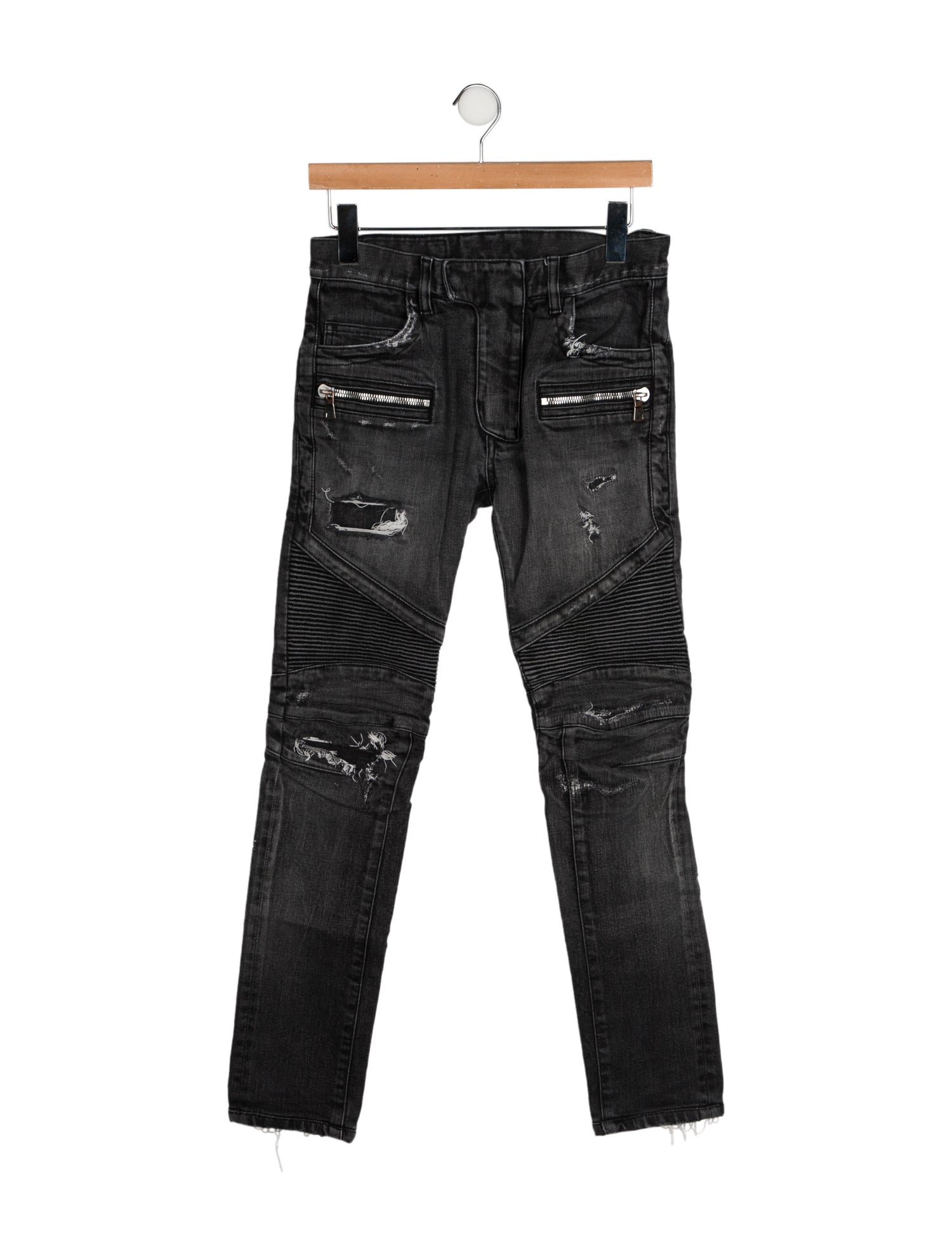 Balmain Moto Jeans