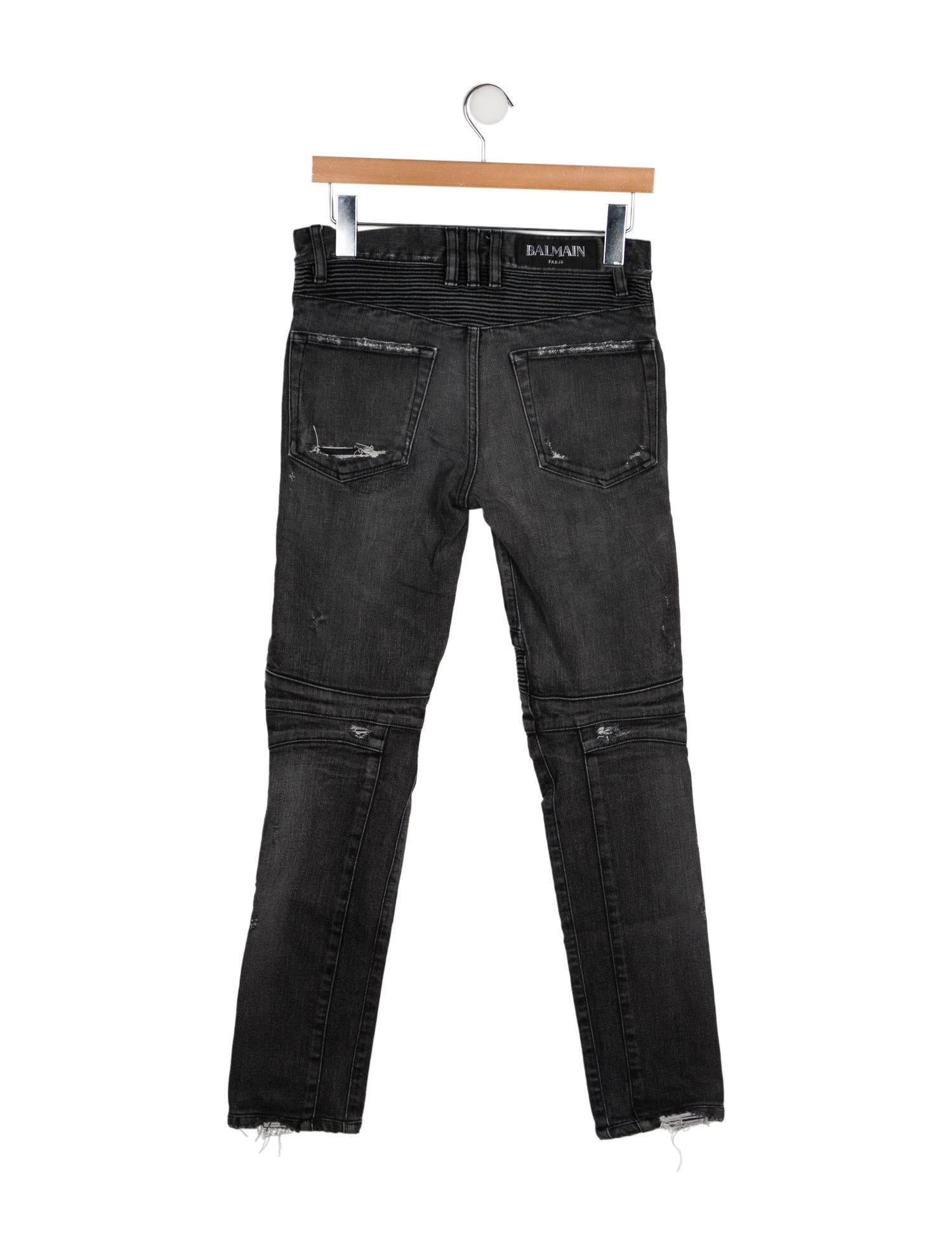 Balmain Moto Jeans