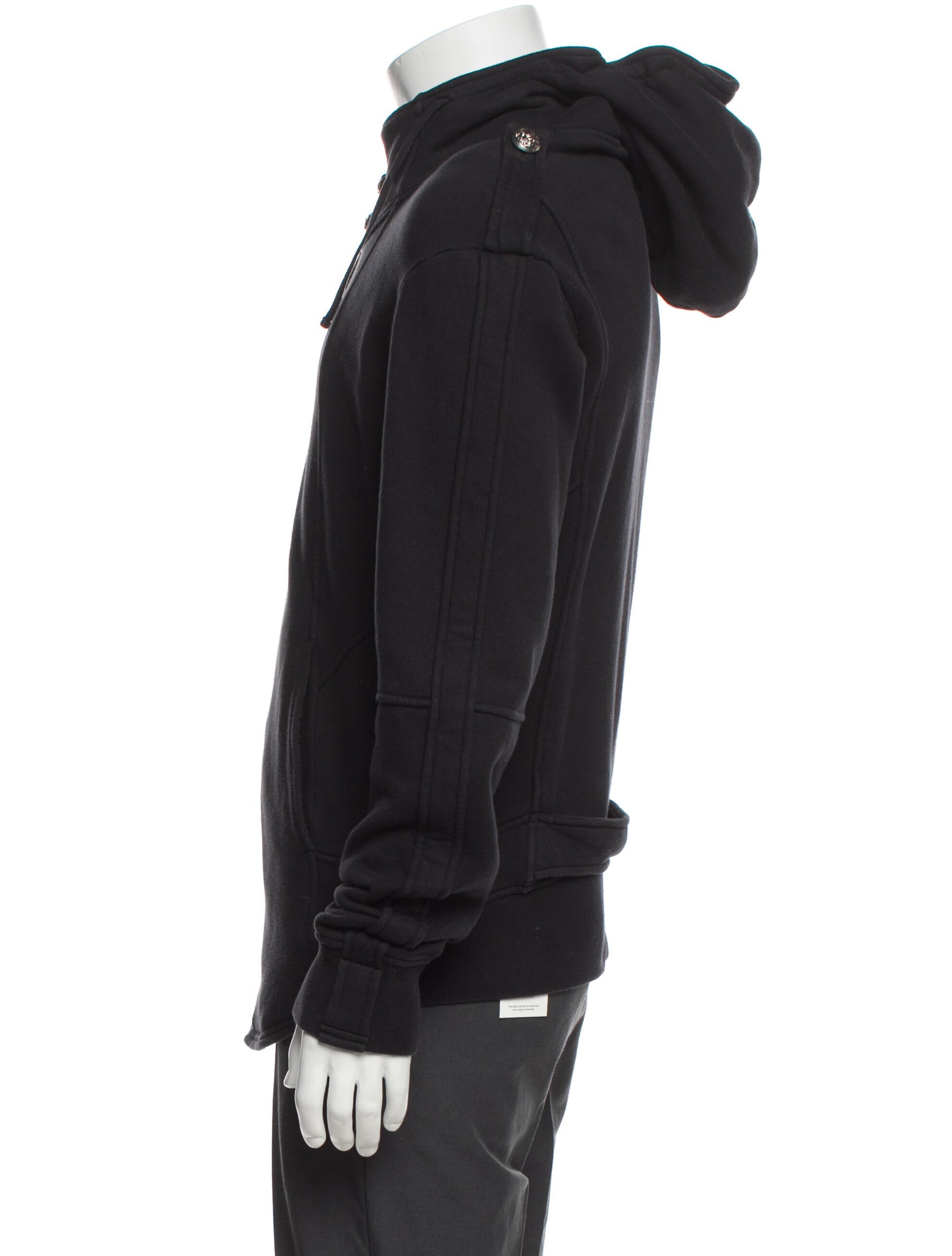 Balmain Turtleneck Long Sleeve Hoodie