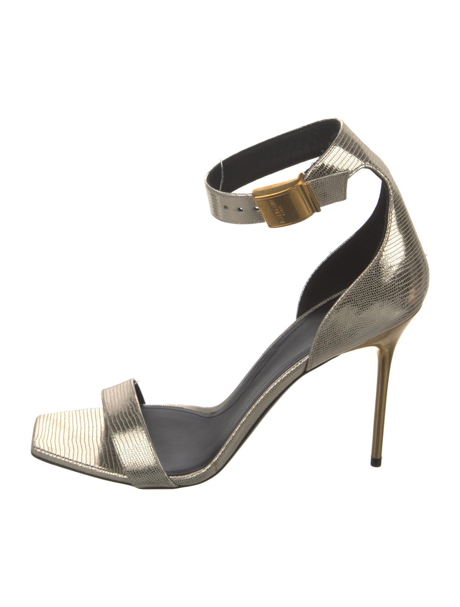 Balmain Leather Espadrilles