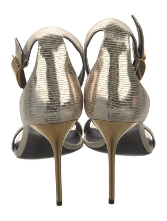 Balmain Leather Espadrilles