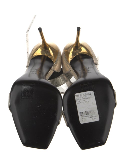 Balmain Leather Espadrilles