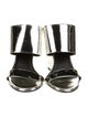 Balmain Patent Leather Slingback Sandals