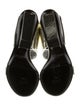 Balmain Patent Leather Slingback Sandals