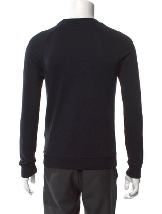 Balmain Graphic Print Crew Neck Pullover