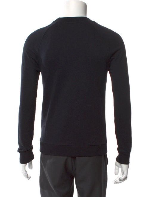 Balmain Graphic Print Crew Neck Pullover