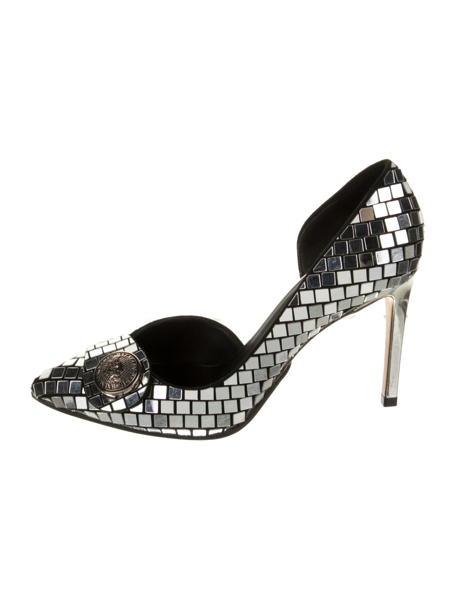 Balmain Acrylic D'Orsay Pumps