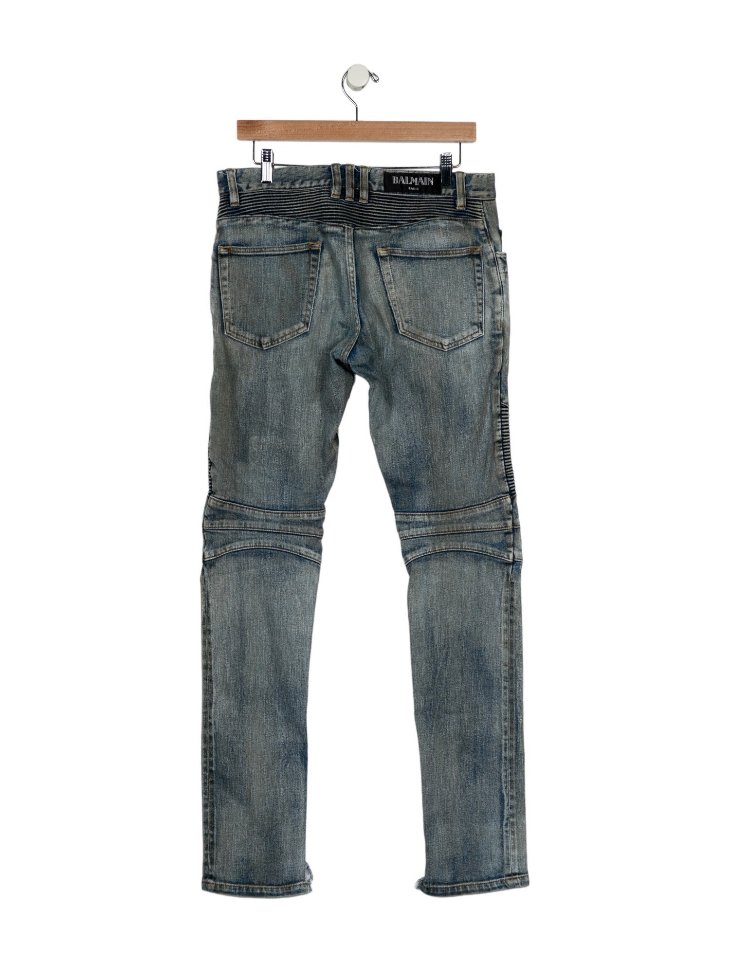 Balmain Moto Jeans