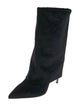 Balmain Velvet Boots