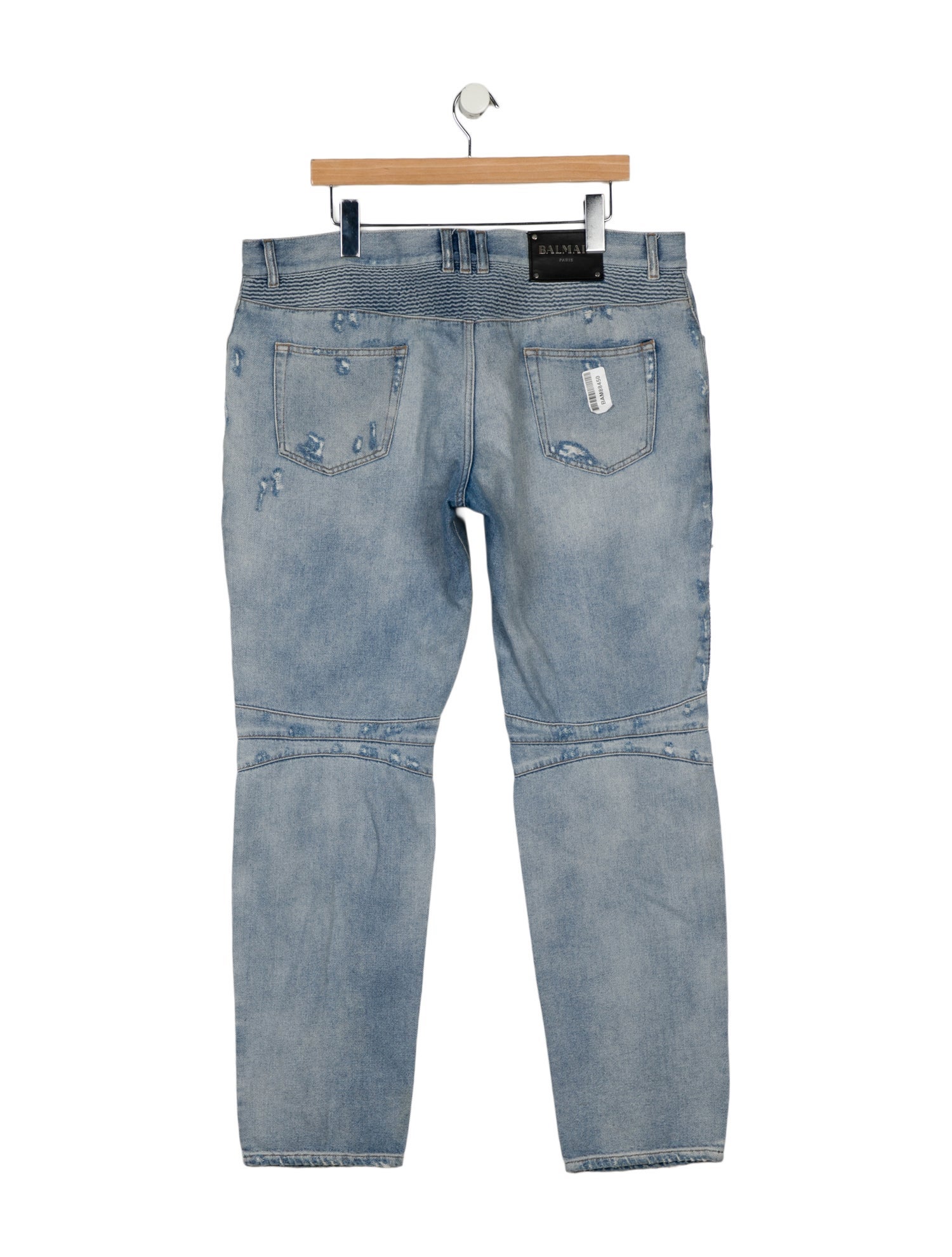 Balmain Moto Jeans