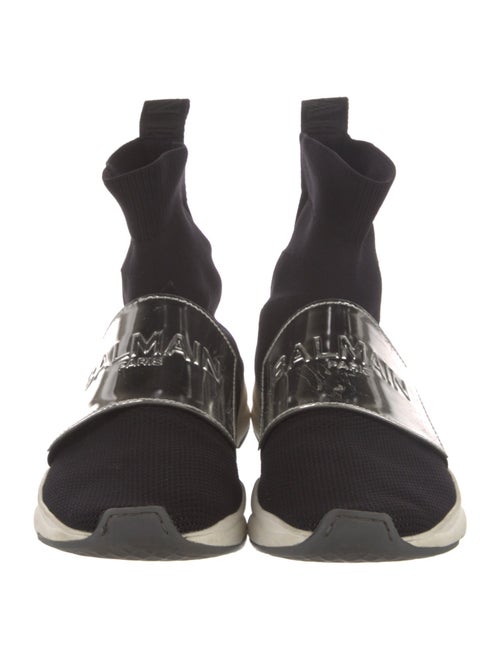 Balmain Mesh Sock Sneakers