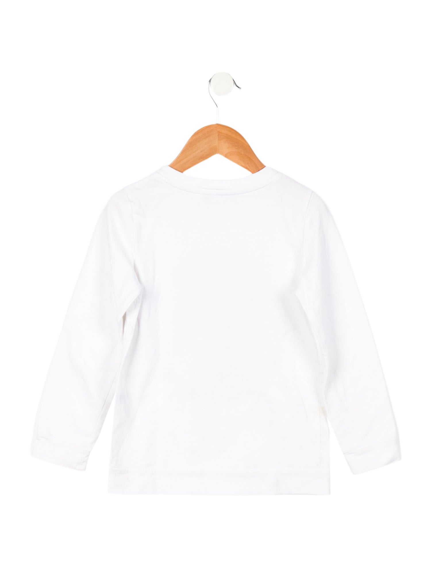 Balmain Girls' Graphic Long Sleeve Shirt