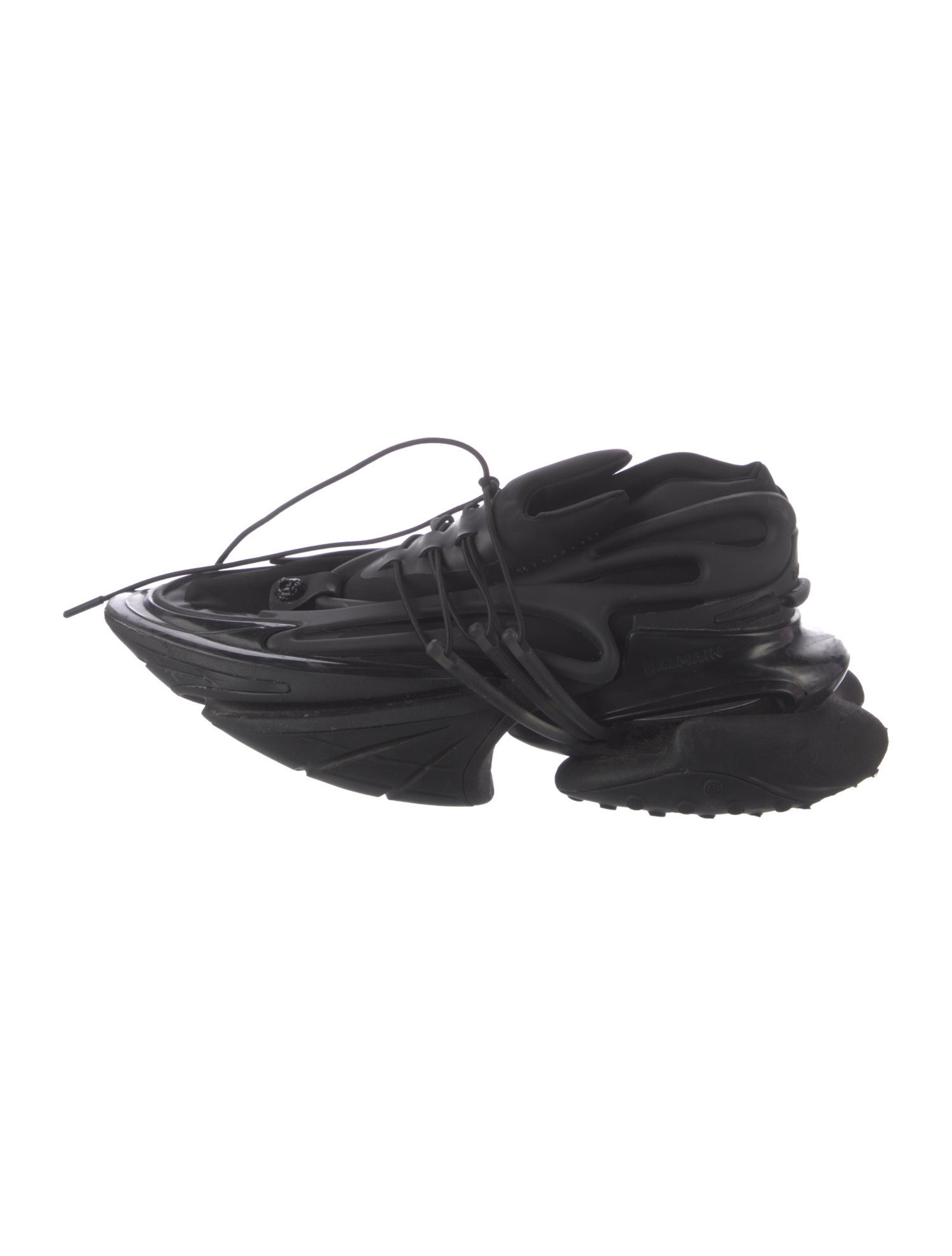 Balmain Skull Neoprene Athletic Sneakers
