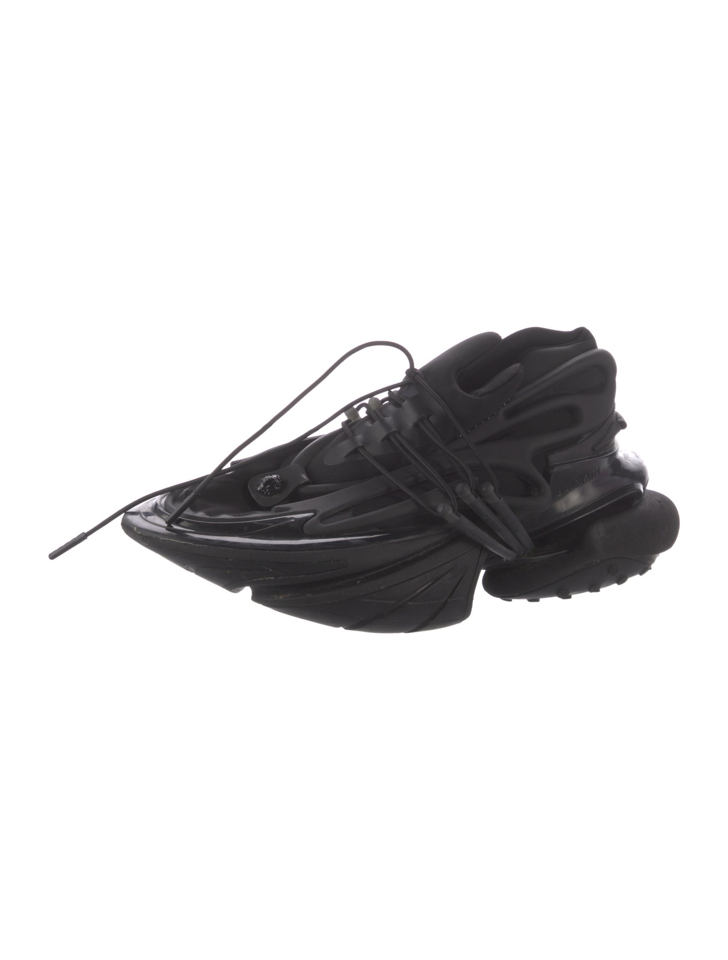 Balmain Skull Neoprene Athletic Sneakers