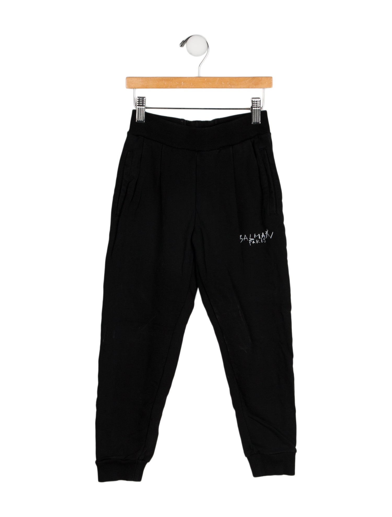 Balmain Boys Pattern Print Joggers