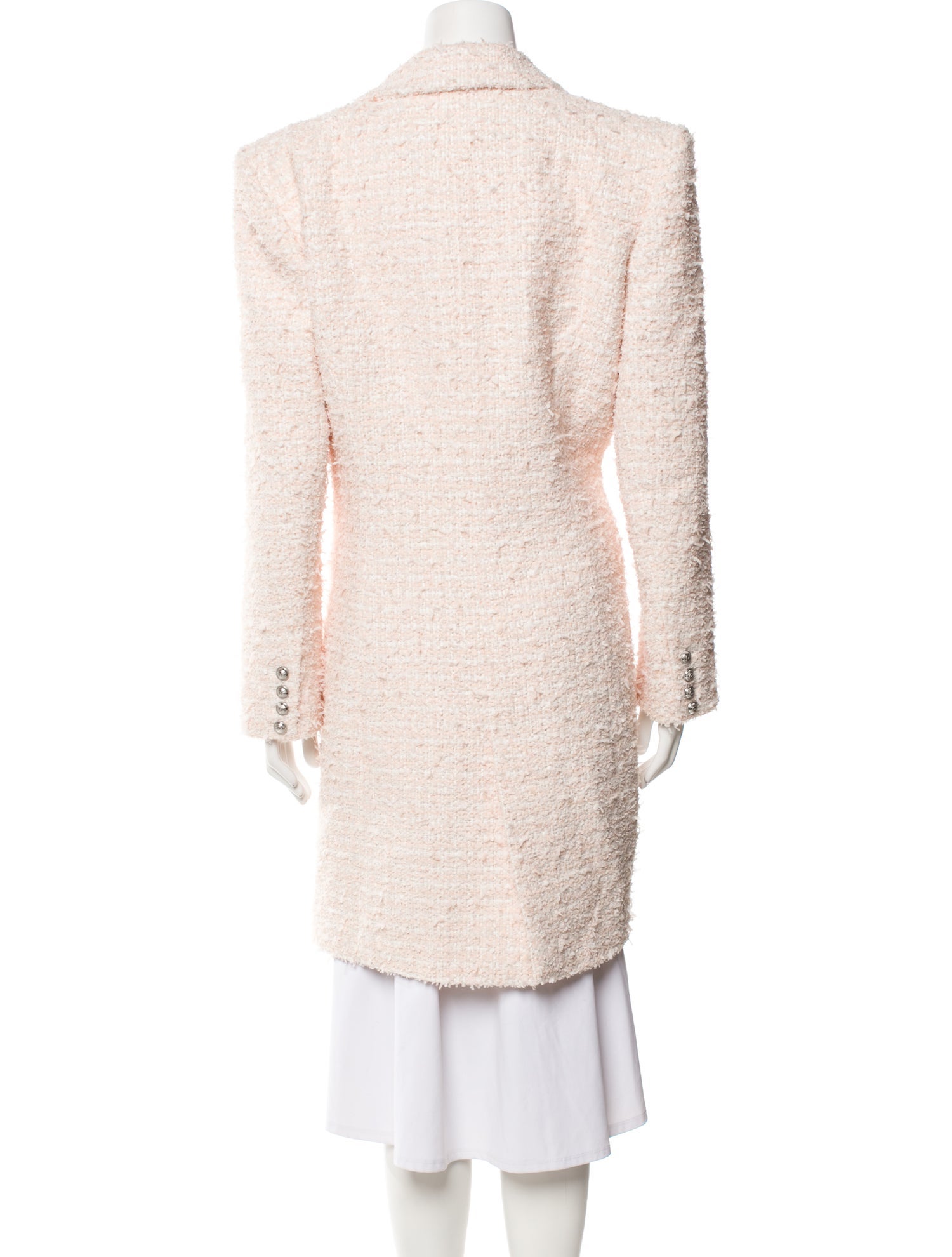 Balmain Faux Fur Coat