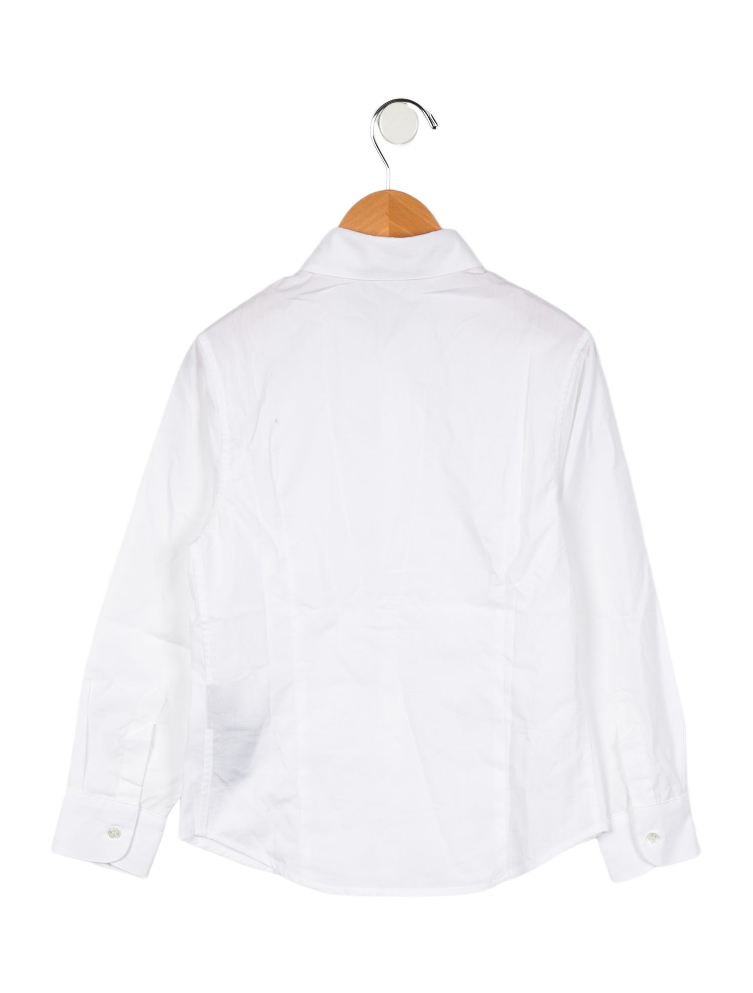 Balmain Boys' Cotton Long Sleeve Shirt