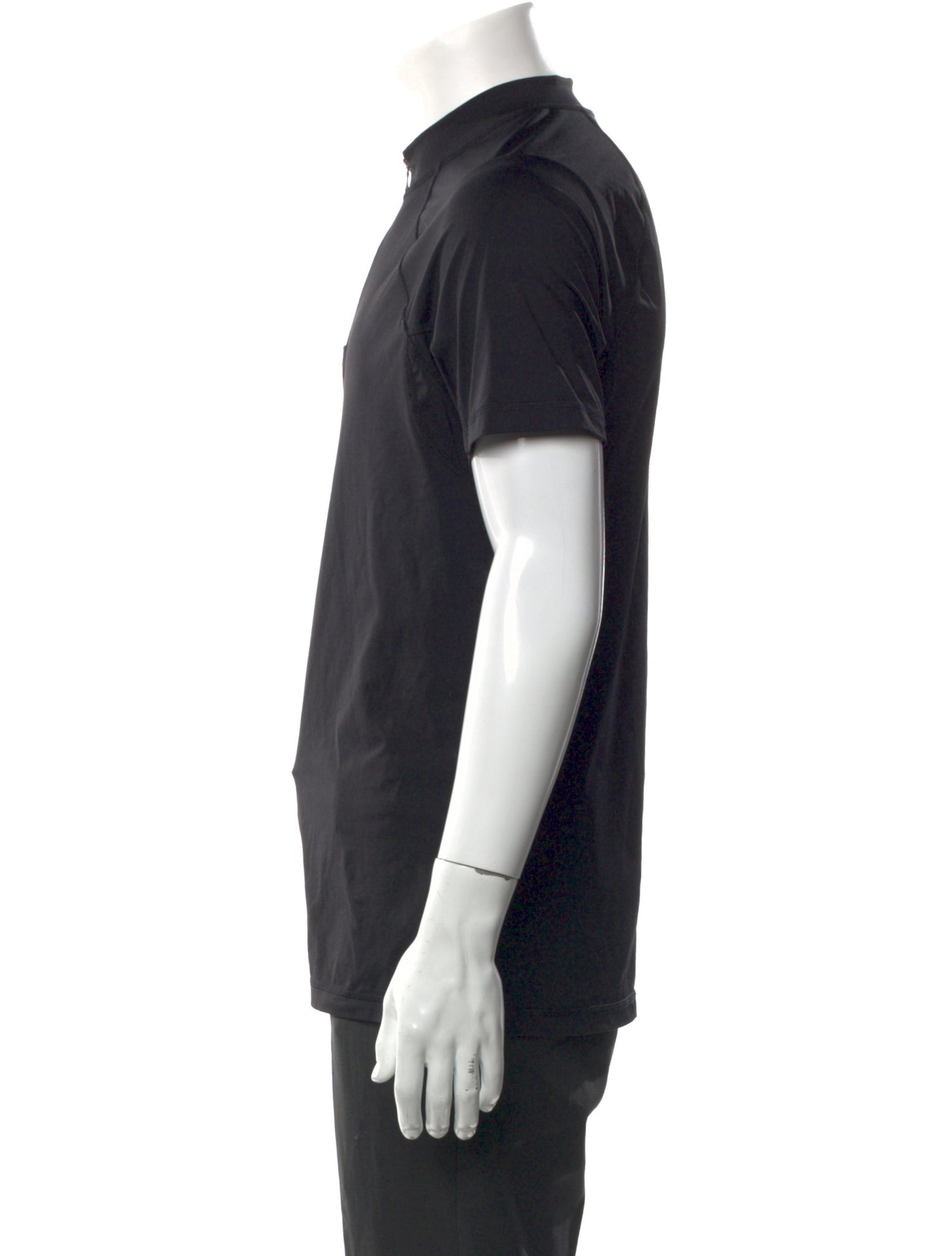 Balmain Crew Neck Short Sleeve Henley