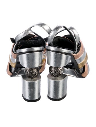 Balmain Leather Sandals