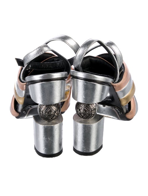 Balmain Leather Sandals