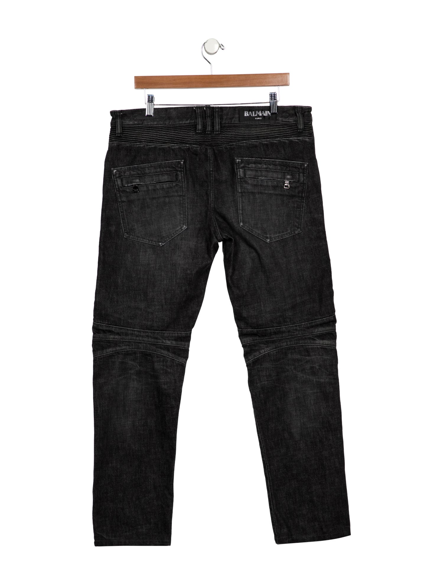 Balmain Moto Jeans