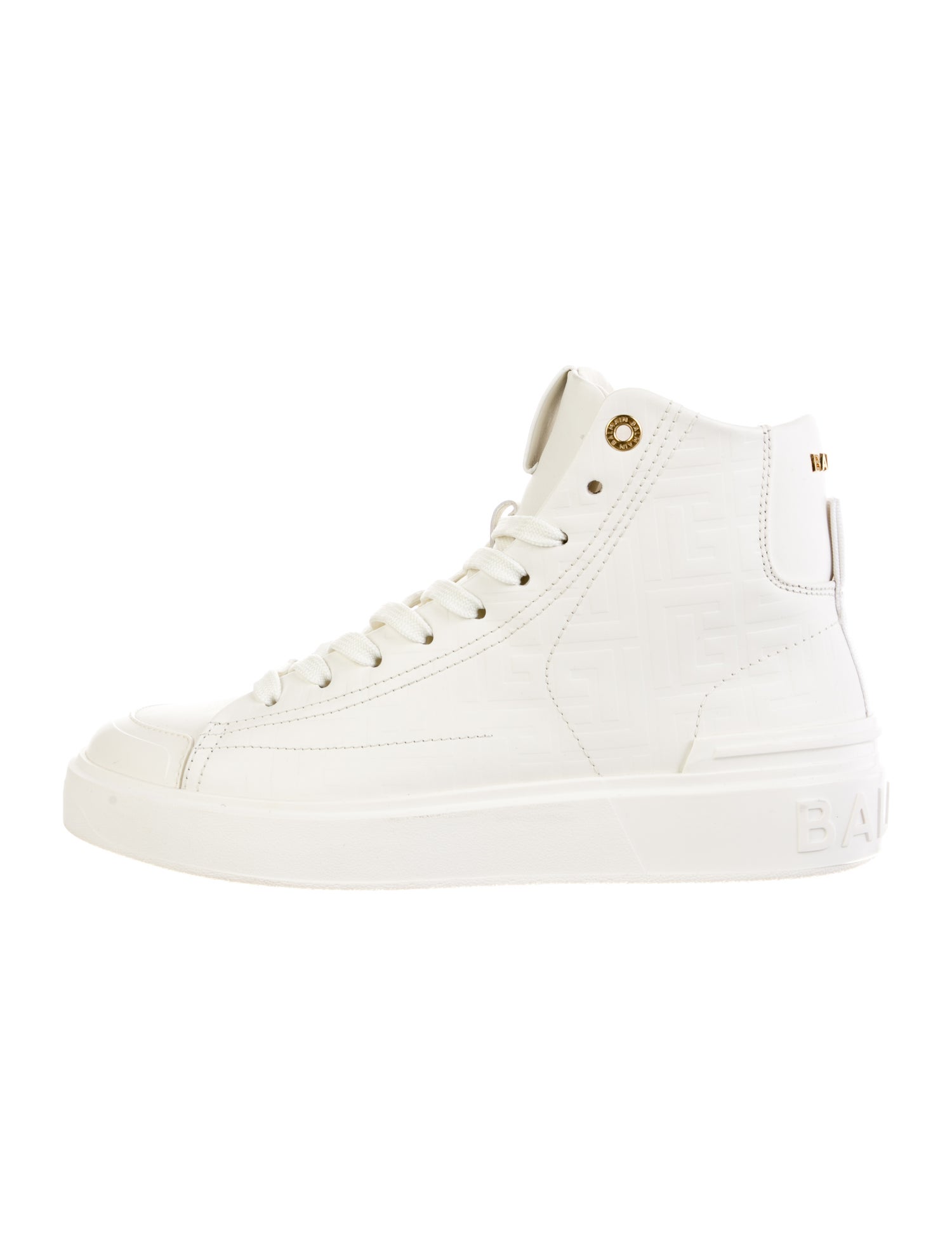 Balmain Leather Sneakers