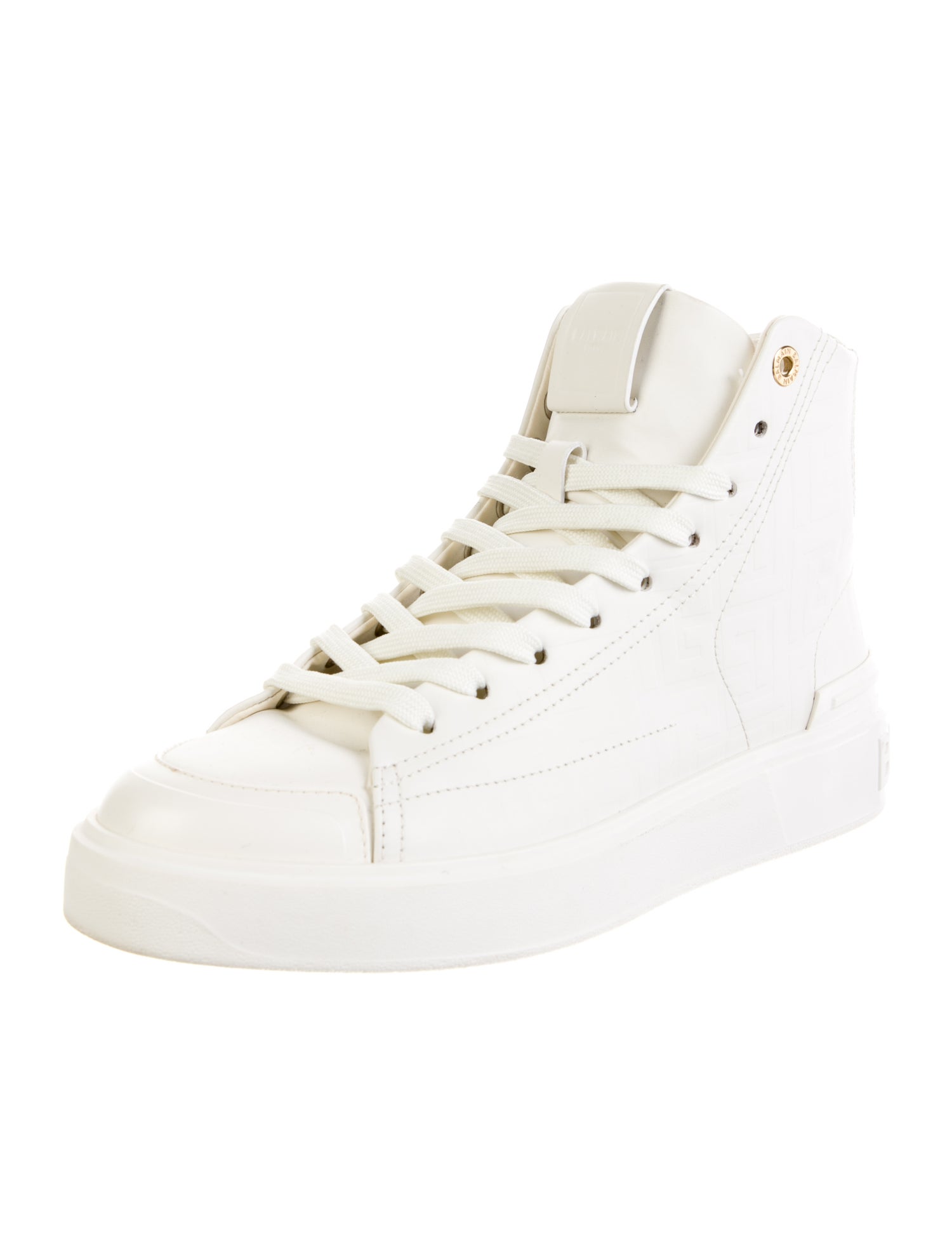 Balmain Leather Sneakers