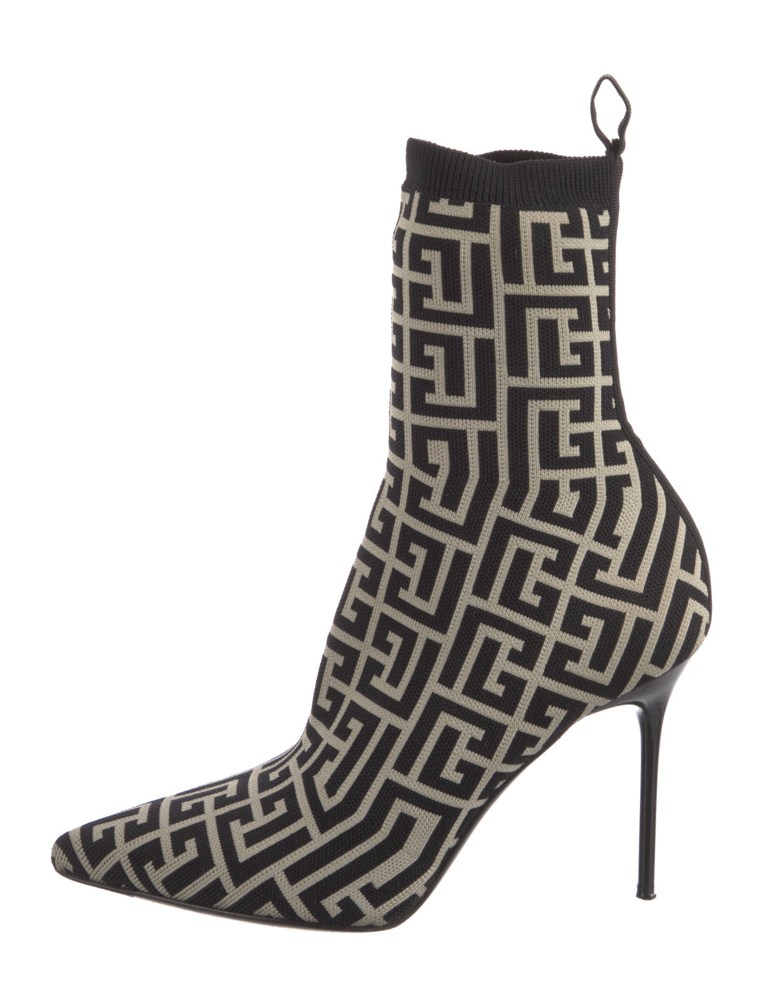 Balmain Printed Sock Boots
