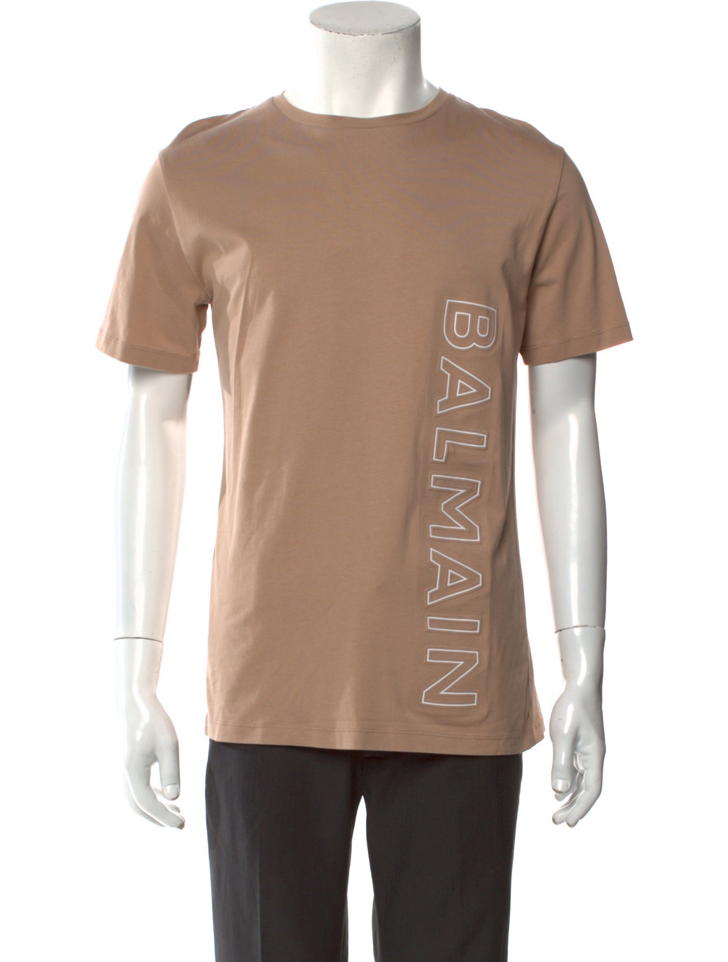 Balmain Graphic Print Crew Neck Sweatshirt