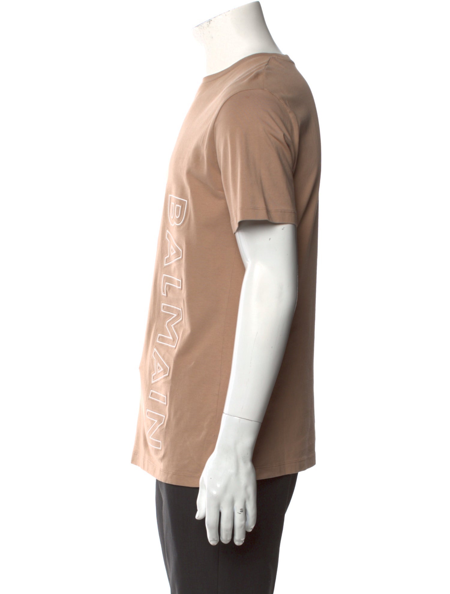 Balmain Graphic Print Crew Neck Sweatshirt