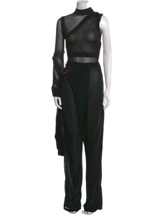 Balmain Turtleneck Jumpsuit