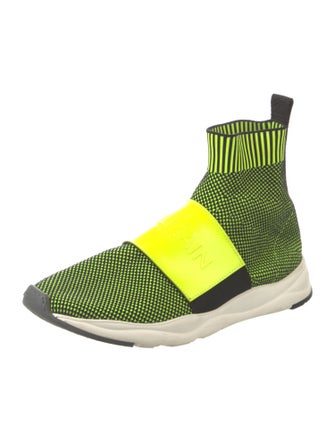 Balmain Striped Sock Sneakers