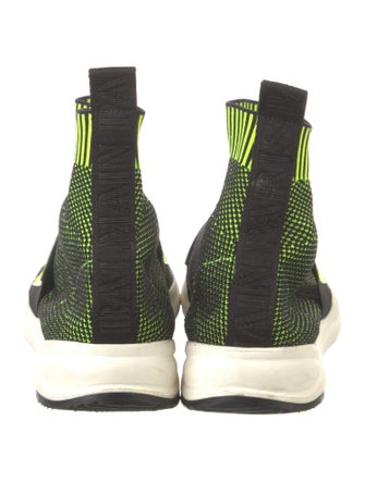 Balmain Striped Sock Sneakers