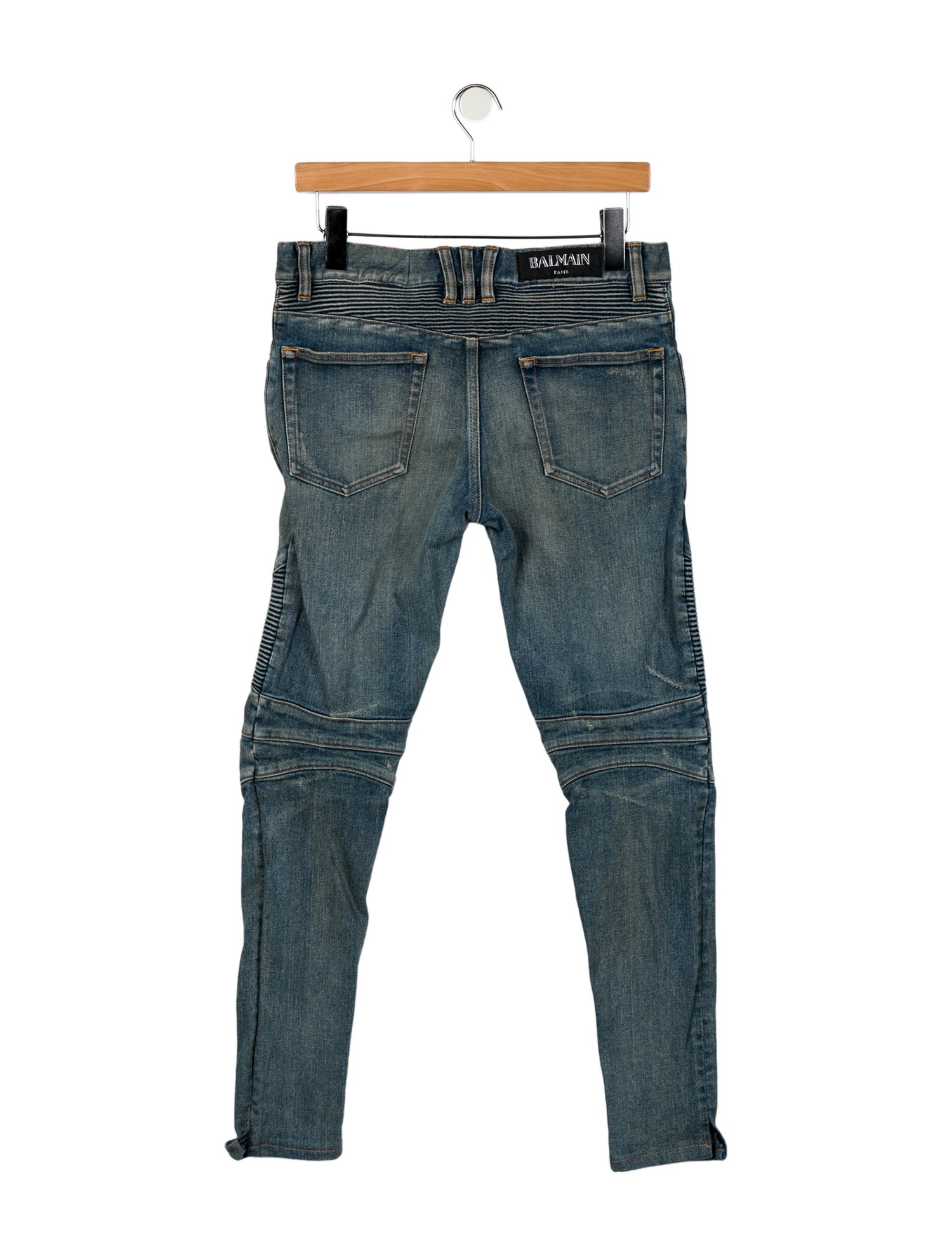 Balmain Moto Jeans