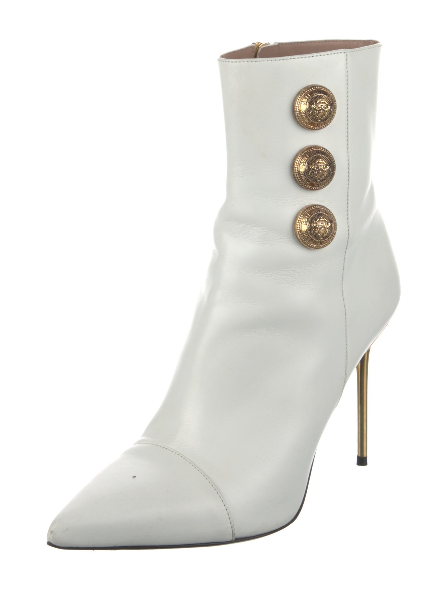 Balmain Leather Boots