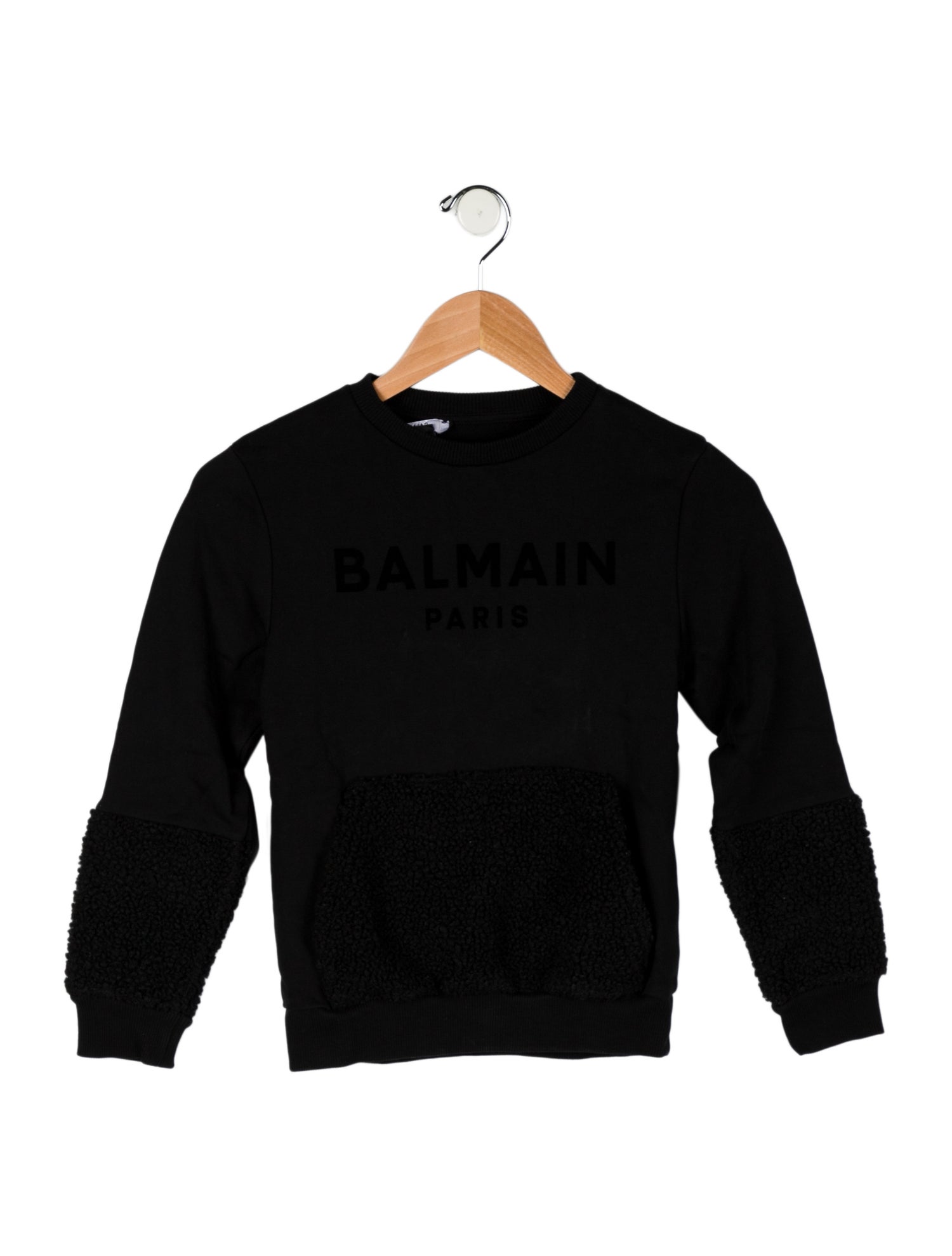 Balmain Girls' Logo Crew Sweatshirt