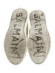Balmain Canvas Graphic Print Sneakers